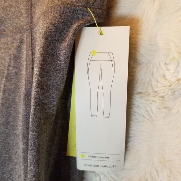 All in Motion Yoga Leggings Pants Womens XS Gray Tights Activewear - Picture 9 of 10